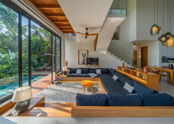 Satiya - Unique And Stylish 4-bdr Pool In Pererenan!